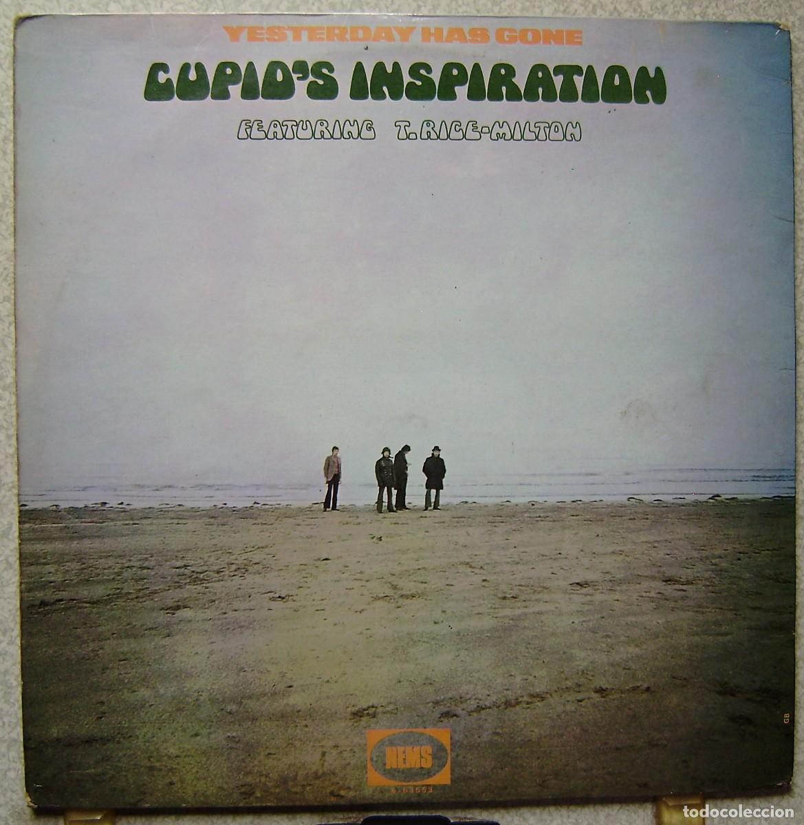 Discos de vinilo: CUPID&acute;S INSPIRATION.YESTERDAY HAS GONE.UK...EX - Foto 2