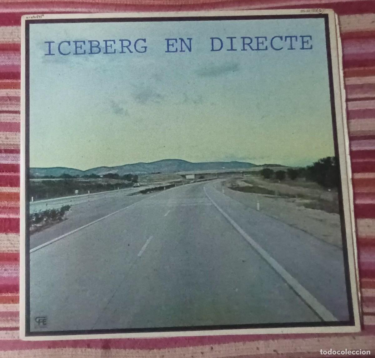 Discos de vinilo: ICEBERG - EN DIRECTE - LP - Foto 1