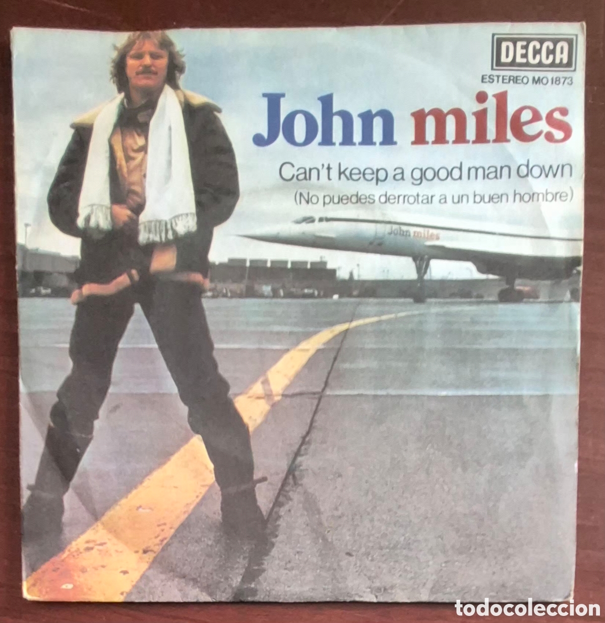 Discos de vinilo: SINGLE - JOHN MILES - CANT KEEP A GOOD MAN DOWN - 1979 ESPA&Ntilde;A - Foto 1