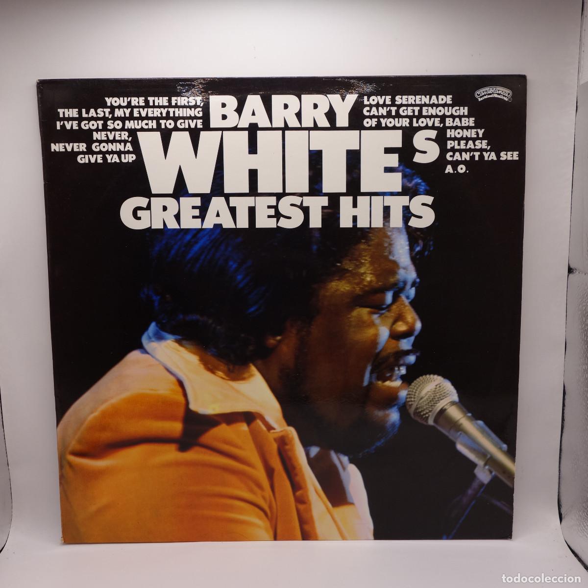 Discos de vinilo: BARRY WHITE - GREATEST HITS - Foto 1