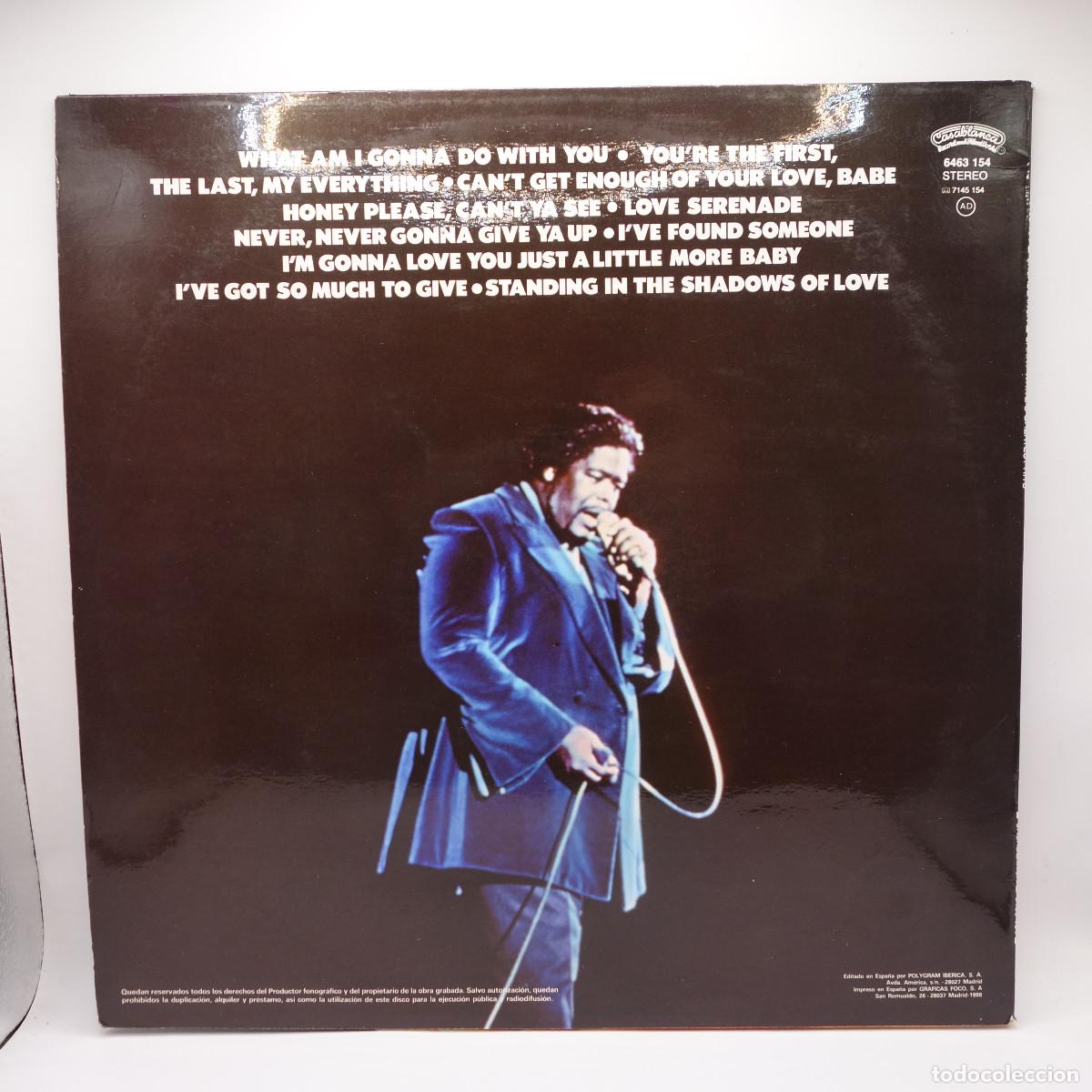 Discos de vinilo: BARRY WHITE - GREATEST HITS - Foto 2