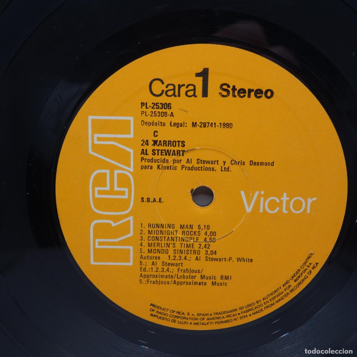Discos de vinilo: AL STEWART - 24 CARROTS - Foto 6