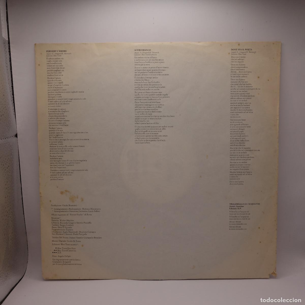 Discos de vinilo: MASSIMO RANIERI - PERDERE LAMORE - Foto 7