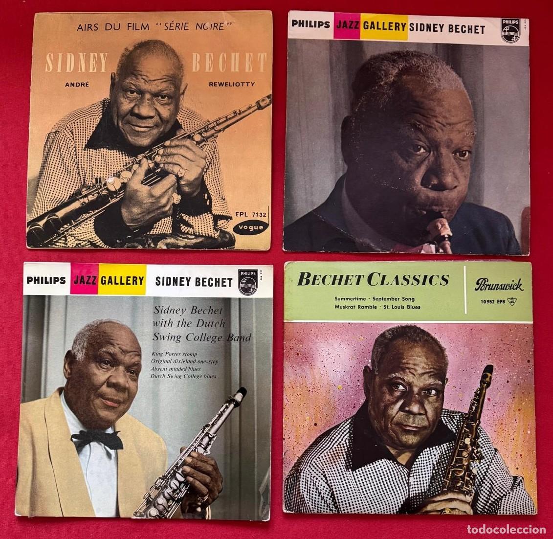 Discos de vinilo: Sidney Bechet 8 singles Buen estado ep - Foto 1