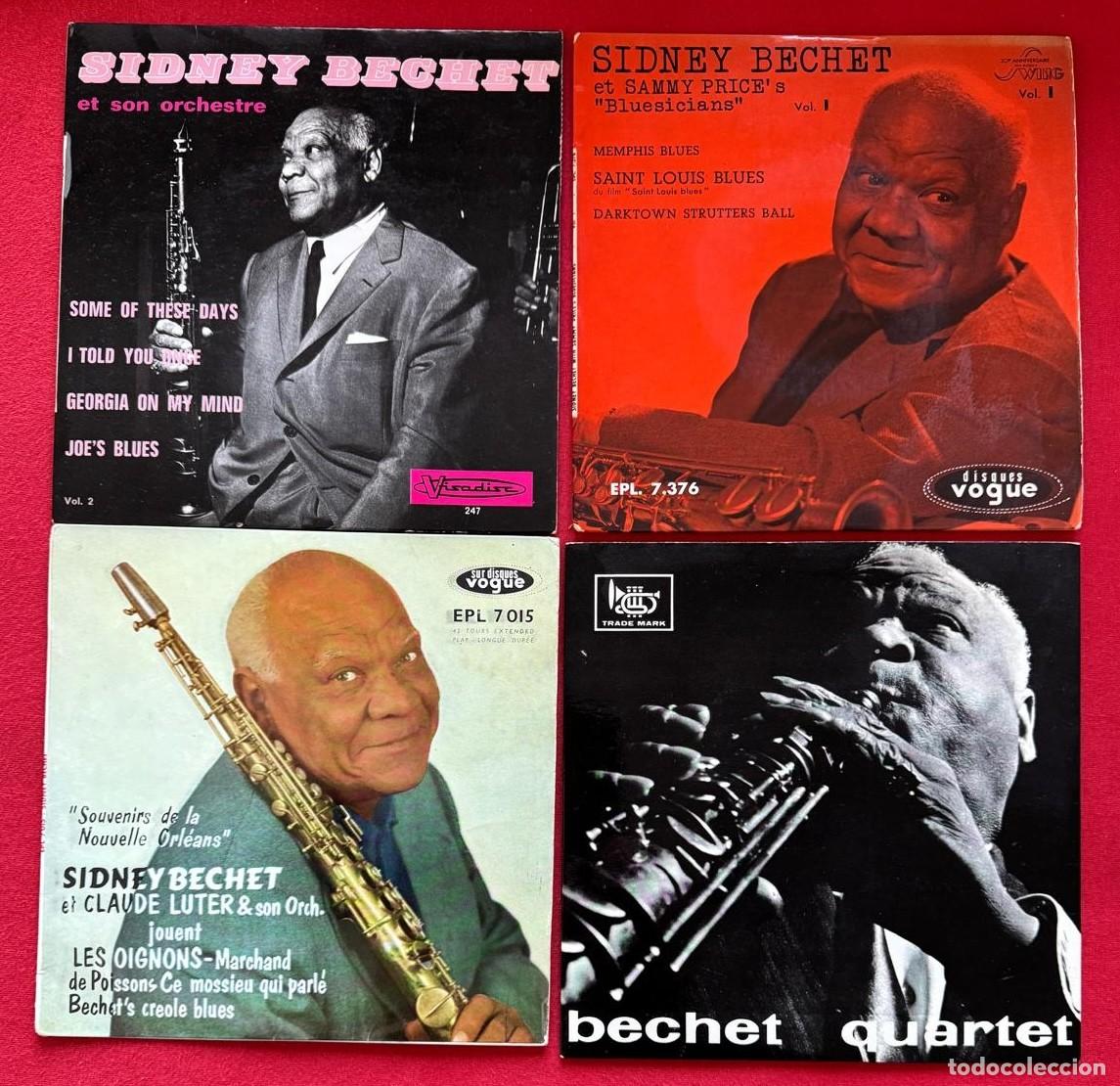 Discos de vinilo: Sidney Bechet 8 singles Buen estado ep - Foto 2