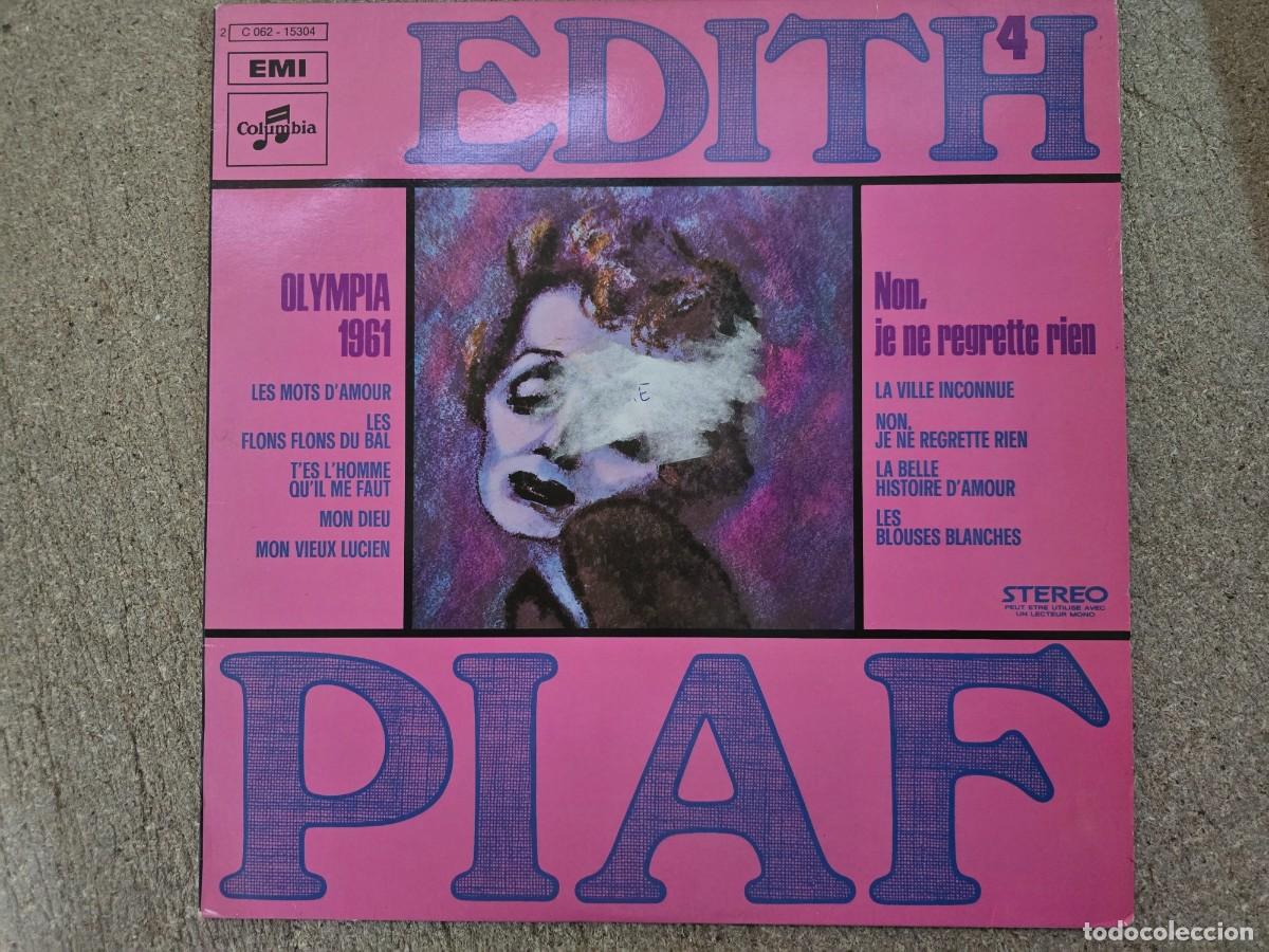 Discos de vinilo: Disco LP. Edith Piaf.Vol 4.Olympia 61 - Foto 1