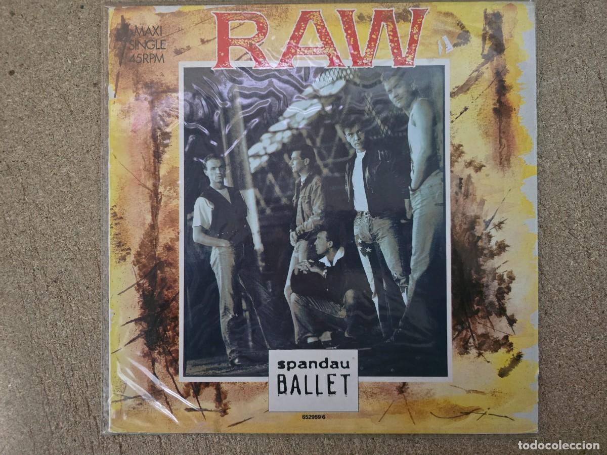 Discos de vinilo: Maxi Single.Spandau Ballet.Raw - Foto 1