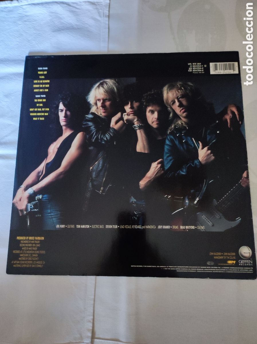 Discos de vinilo: AEROSMITH - PUMP (1989) - Foto 2
