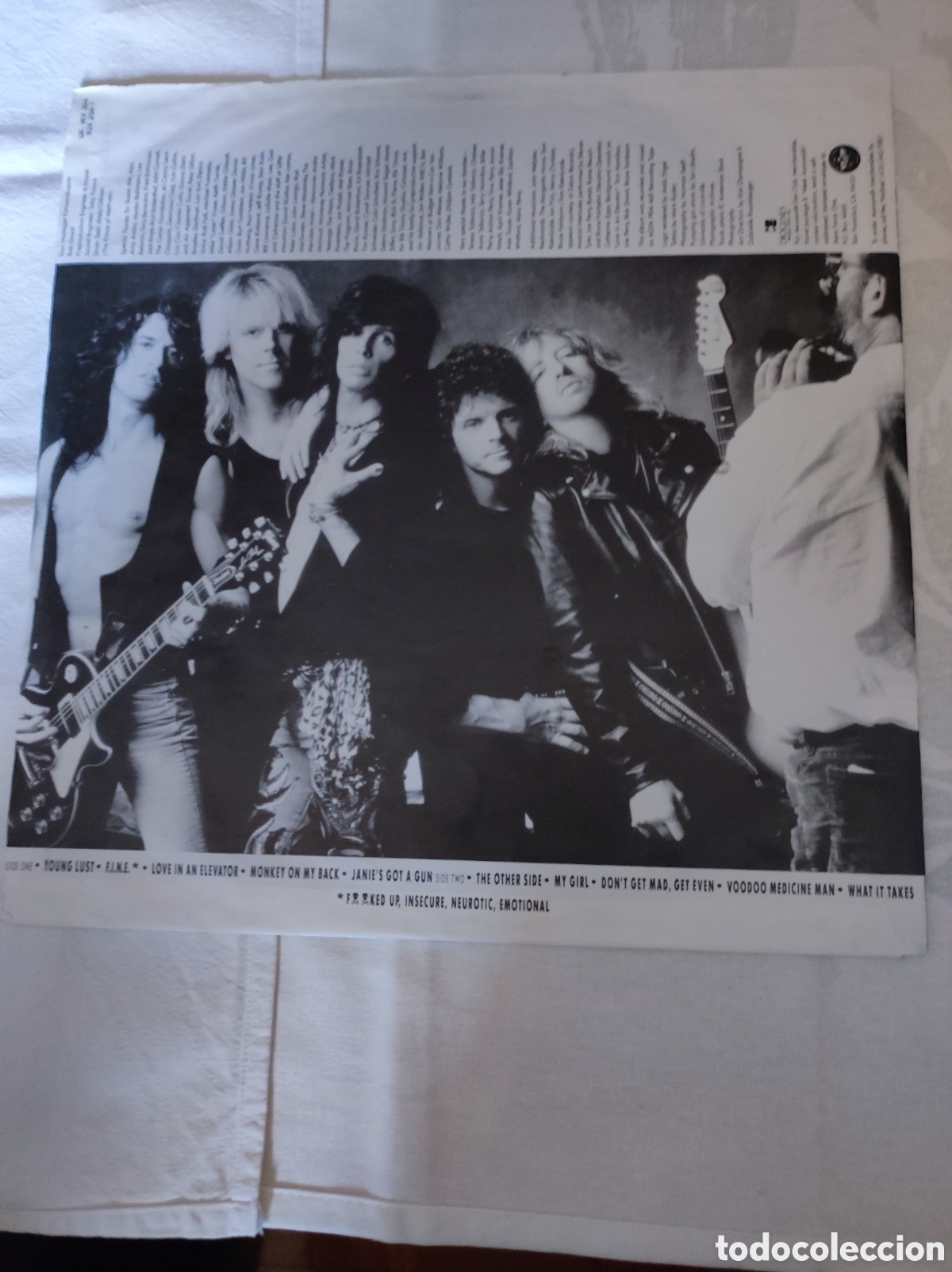 Discos de vinilo: AEROSMITH - PUMP (1989) - Foto 4