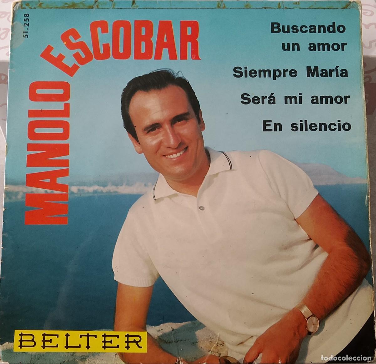Discos de vinilo: Manolo Escobar. Vinilo single EP. - Foto 1