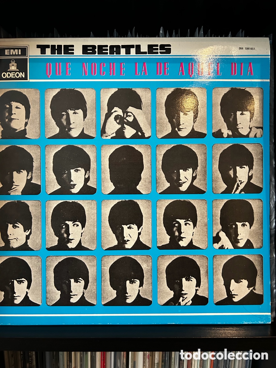 Discos de vinilo: The Beatles- Que noche la de aquel d&iacute;a - Foto 1