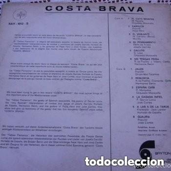 Discos de vinilo: Recuerdo Costa Brava LP 1971 - Foto 2