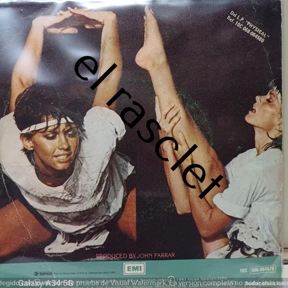 Discos de vinilo: SINGLE DE -OLIVIA NEWTON JOHN : FISICO - Foto 2