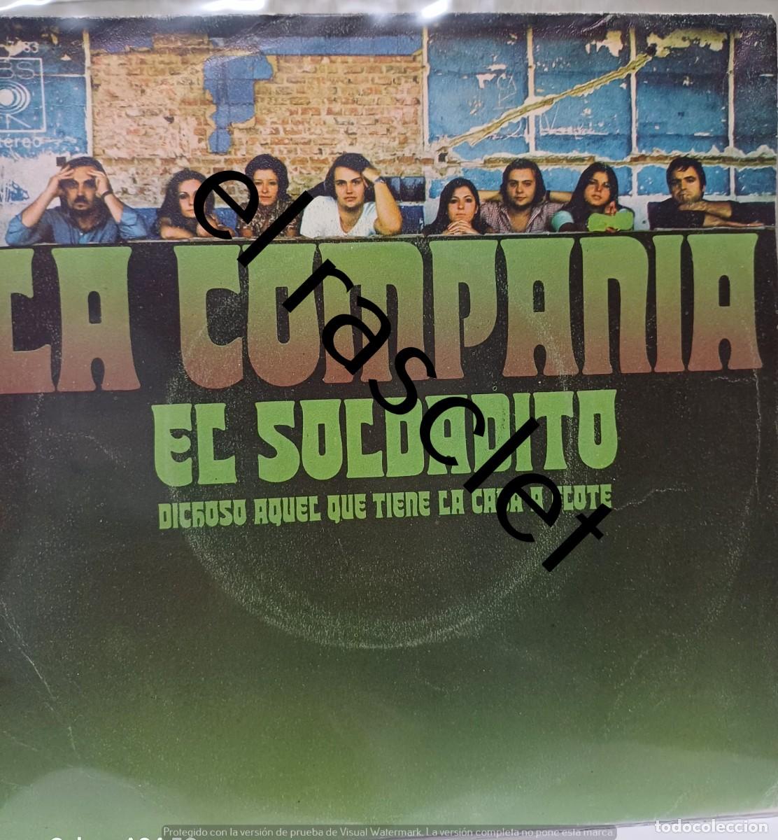 Discos de vinilo: SINGLE DE -LA COMPA&Ntilde;IA : EL SOLDADITO - Foto 1