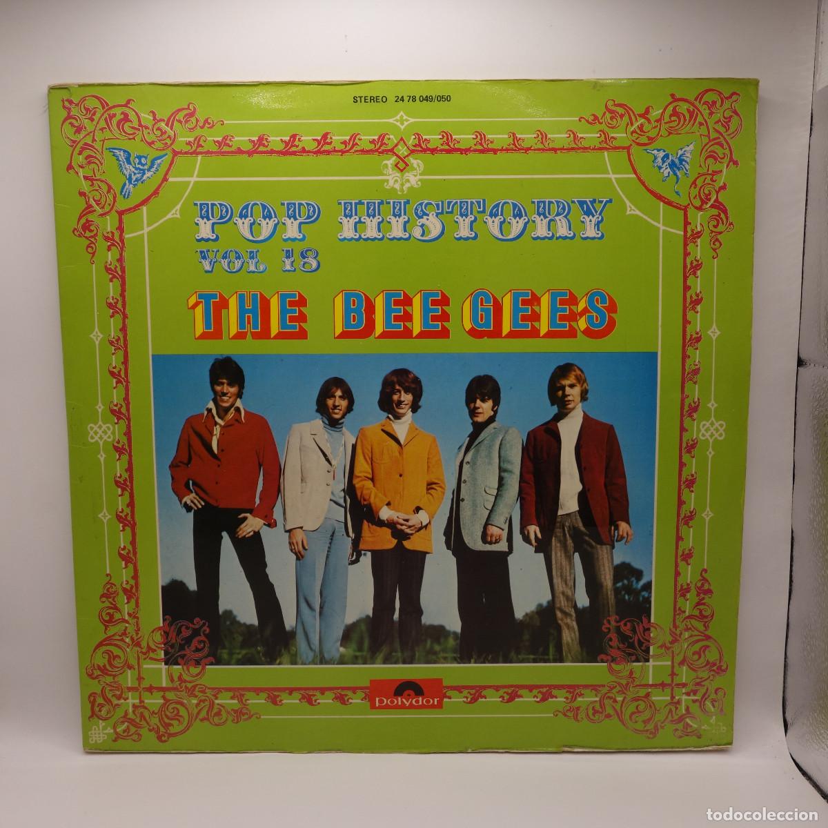 Discos de vinilo: BEE GEES - POP HISTORY VOL 18 - Foto 1