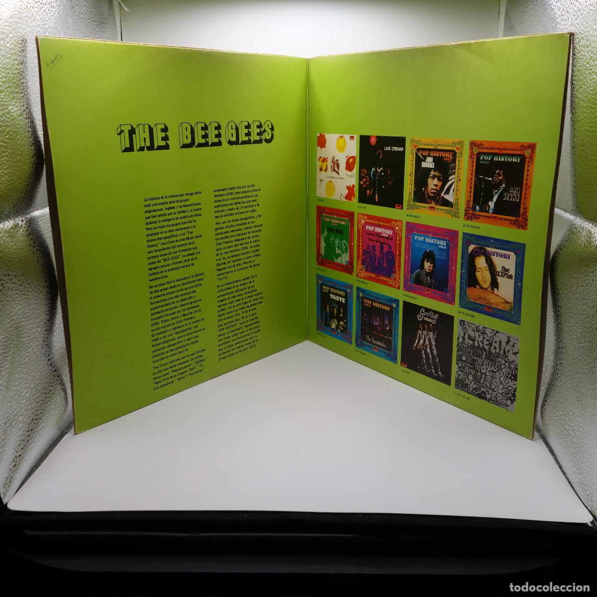Discos de vinilo: BEE GEES - POP HISTORY VOL 18 - Foto 3