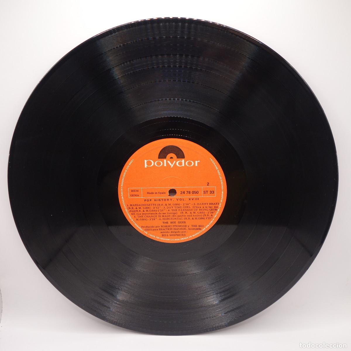 Discos de vinilo: BEE GEES - POP HISTORY VOL 18 - Foto 10