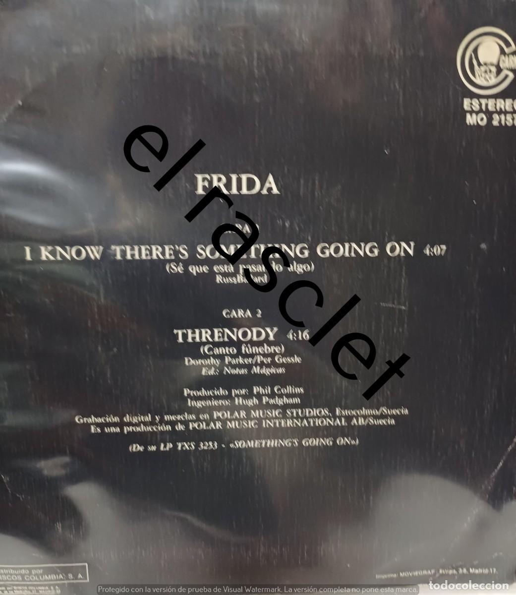 Discos de vinilo: SINGLE DE -FRIDA ................ - Foto 2