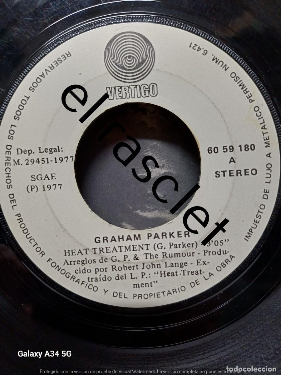 Discos de vinilo: SINGLE DE -GRAHAM PARKER - Foto 3