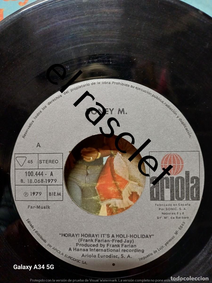 Discos de vinilo: SINGLE DE -BONEY M...... - Foto 3