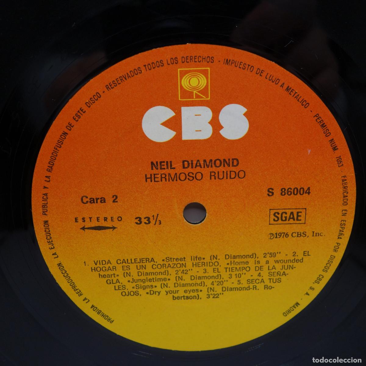 Discos de vinilo: NEIL DIAMOND - BEAUTIFUL NOISE - Foto 10