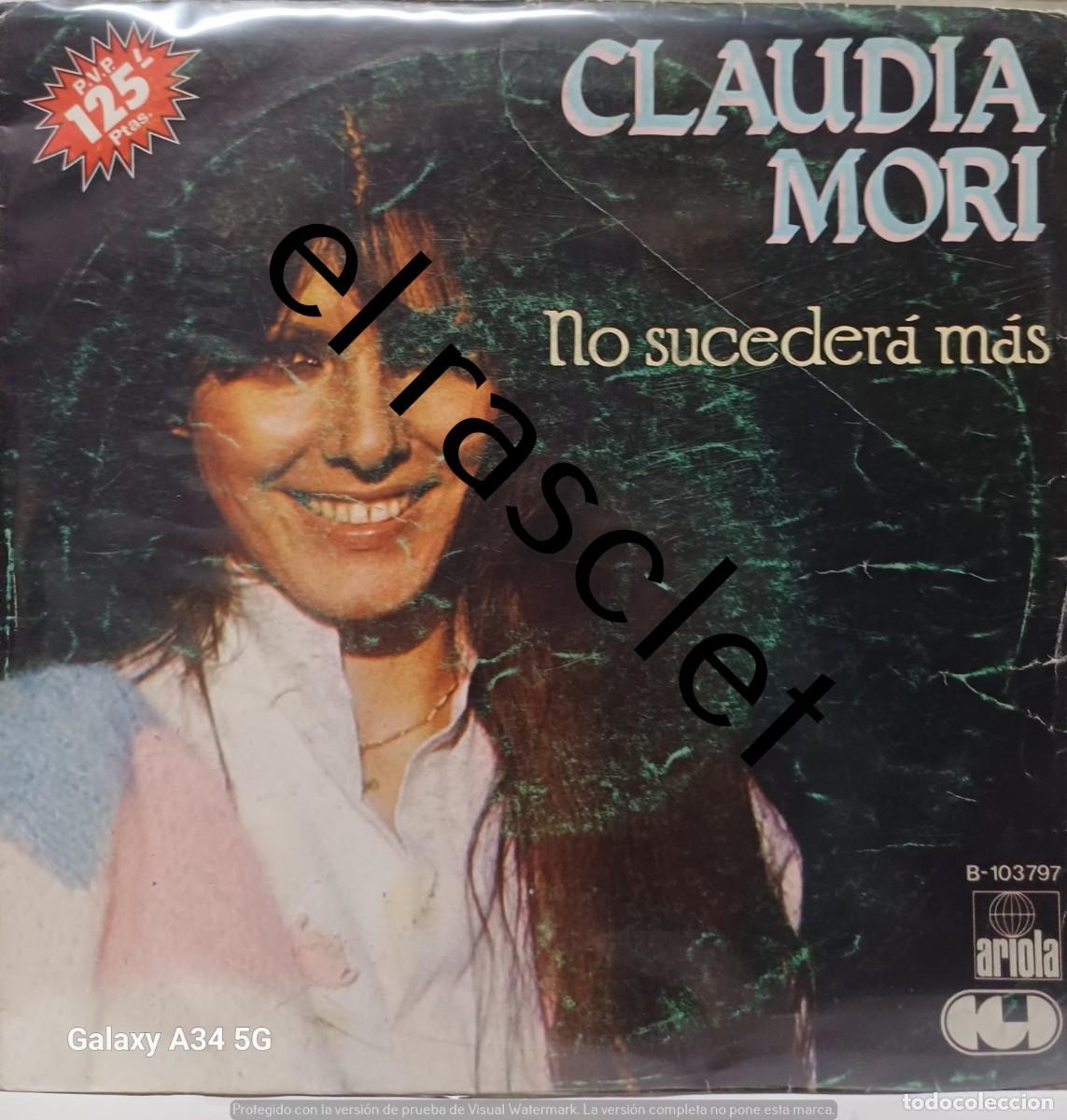 Discos de vinilo: SINGLE DE -CLAUDIA MORI - Foto 1