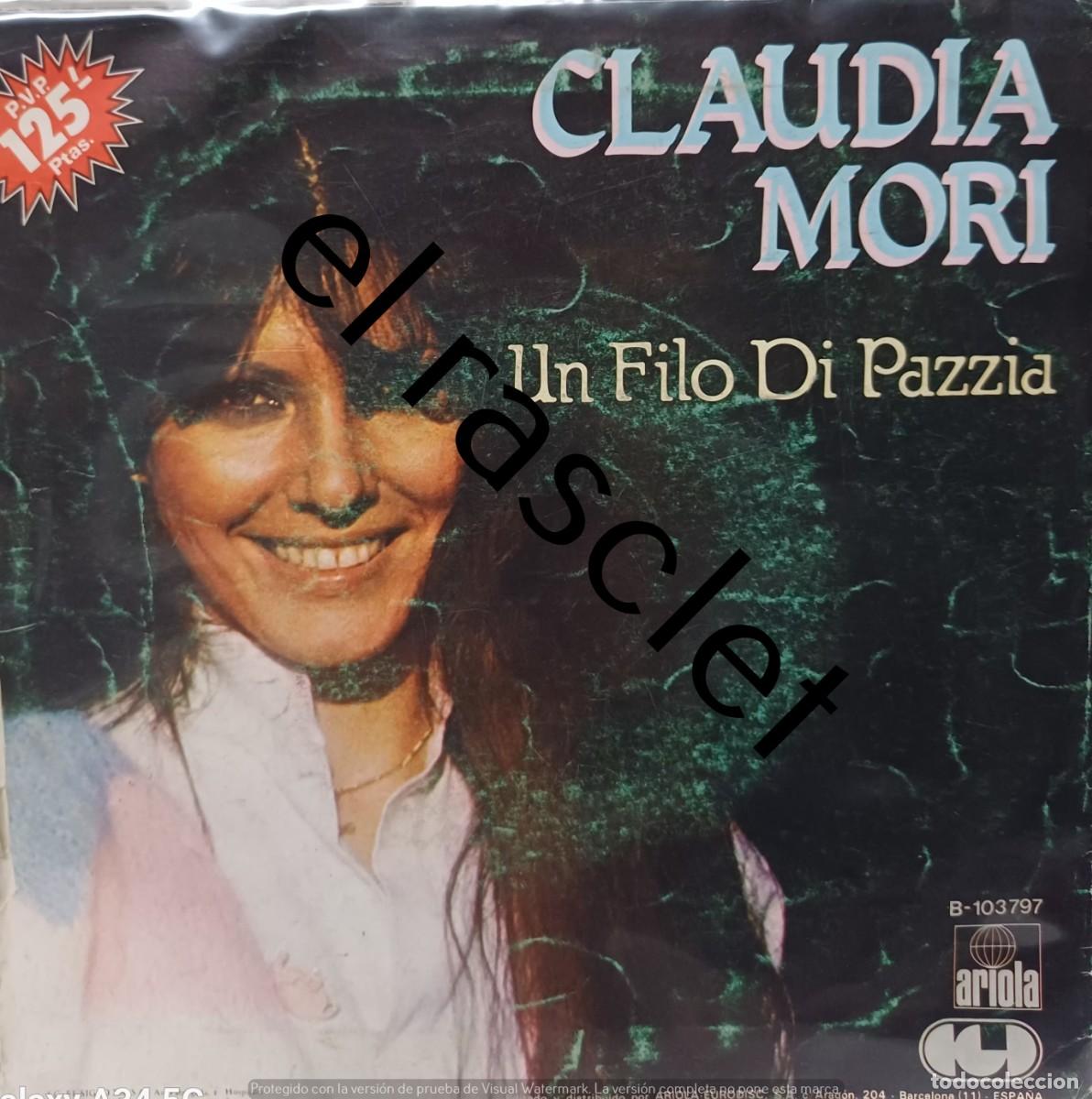Discos de vinilo: SINGLE DE -CLAUDIA MORI - Foto 2