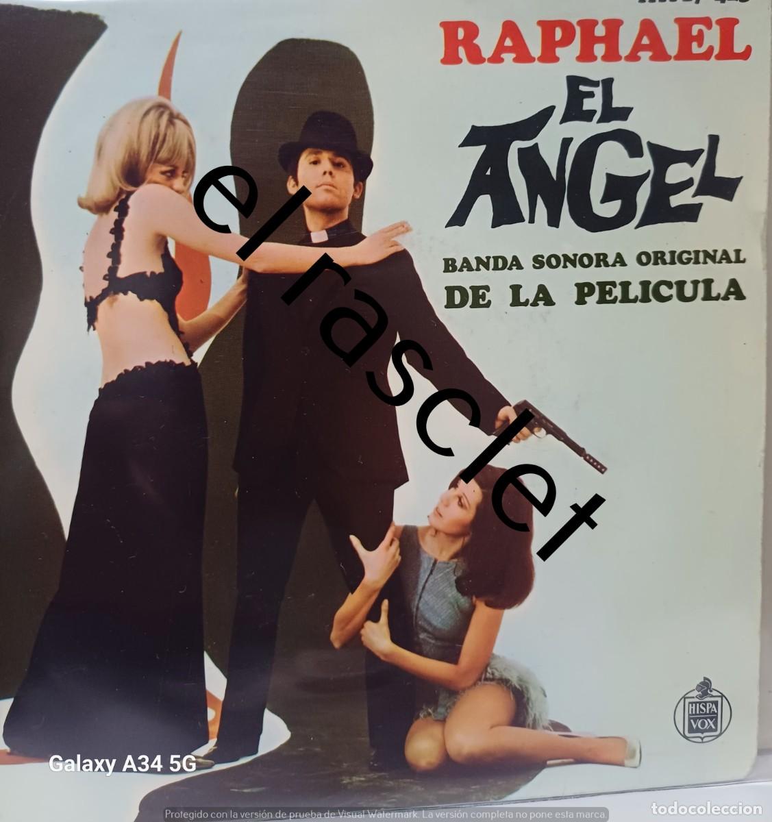 Discos de vinilo: SINGLE DE -RAPHAEL : EL ANGEL - Foto 1