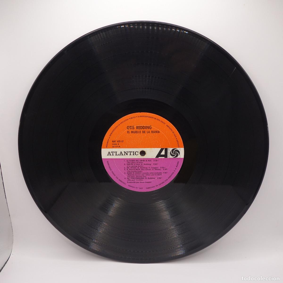 Discos de vinilo: OTIS REDDING - EL MUELLE DE LA BAHIA - Foto 6