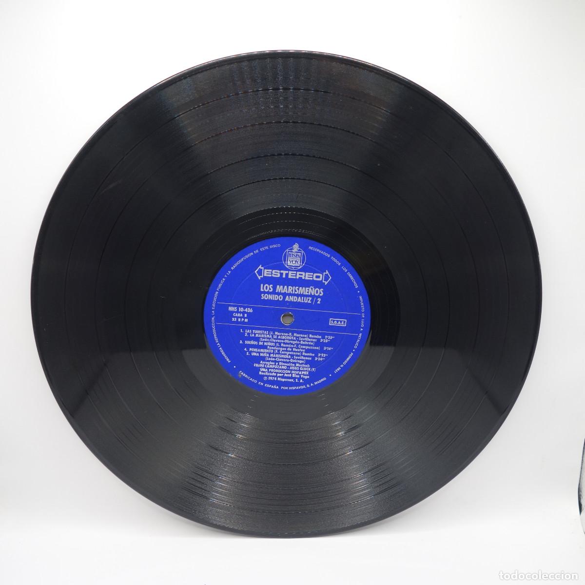 Discos de vinilo: LOS MARISME&Ntilde;OS - SONIDO ANDALUZ 2 - Foto 3
