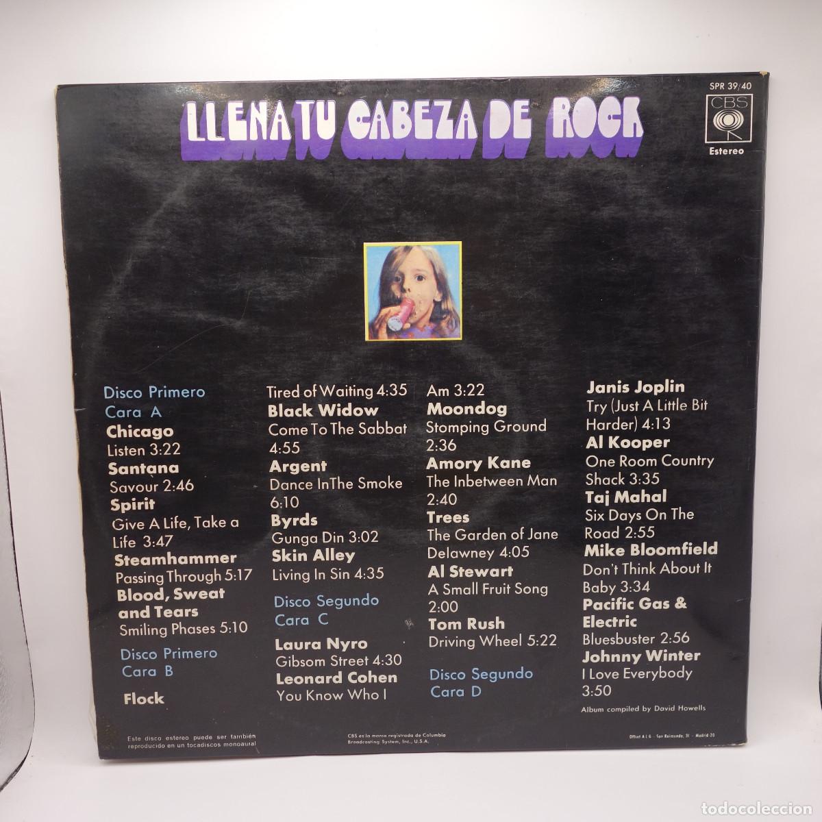 Discos de vinilo: LLENA TU CABEZA DE ROCK - Foto 2