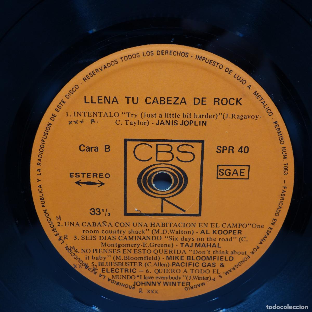 Discos de vinilo: LLENA TU CABEZA DE ROCK - Foto 5
