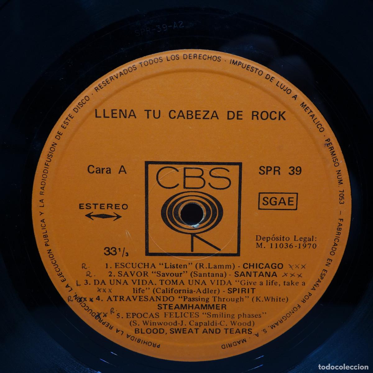 Discos de vinilo: LLENA TU CABEZA DE ROCK - Foto 10