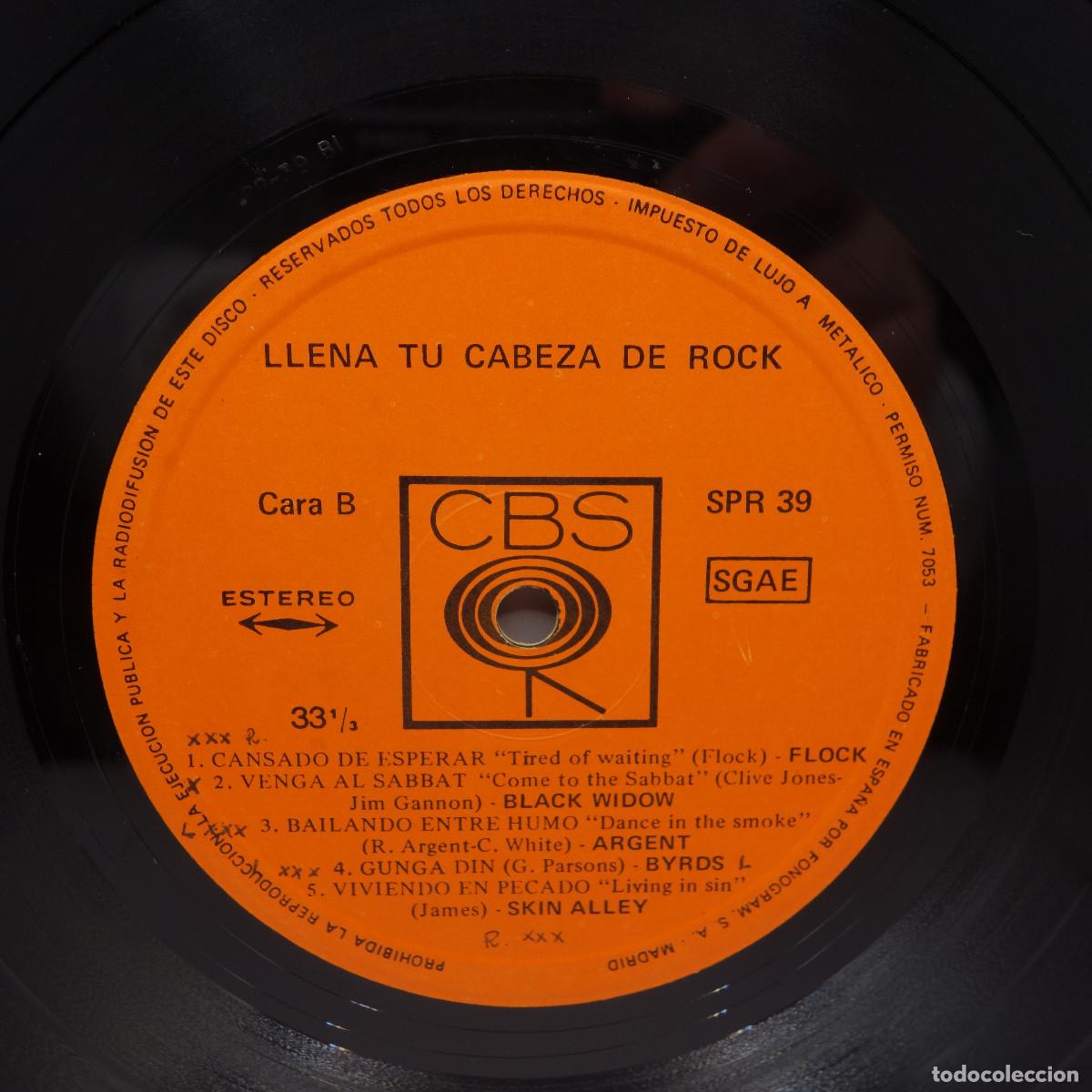 Discos de vinilo: LLENA TU CABEZA DE ROCK - Foto 12