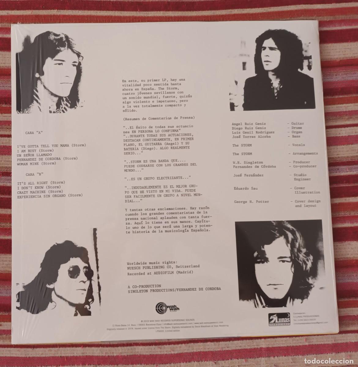 Discos de vinilo: THE STORM - THE STORM - LP - Foto 2
