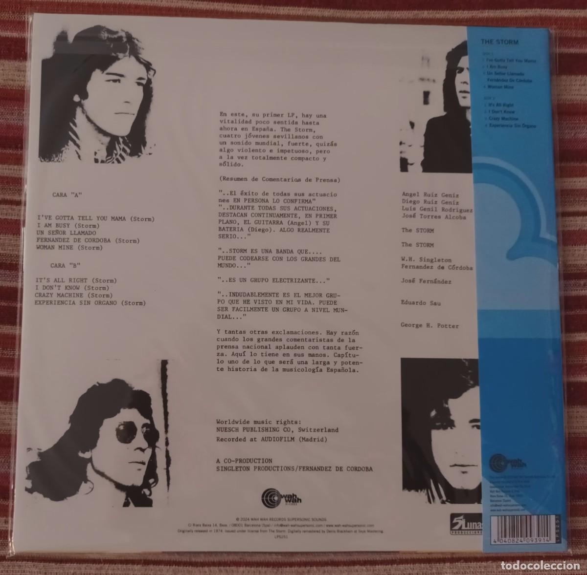 Discos de vinilo: THE STORM - LP. THE STORM - Foto 2