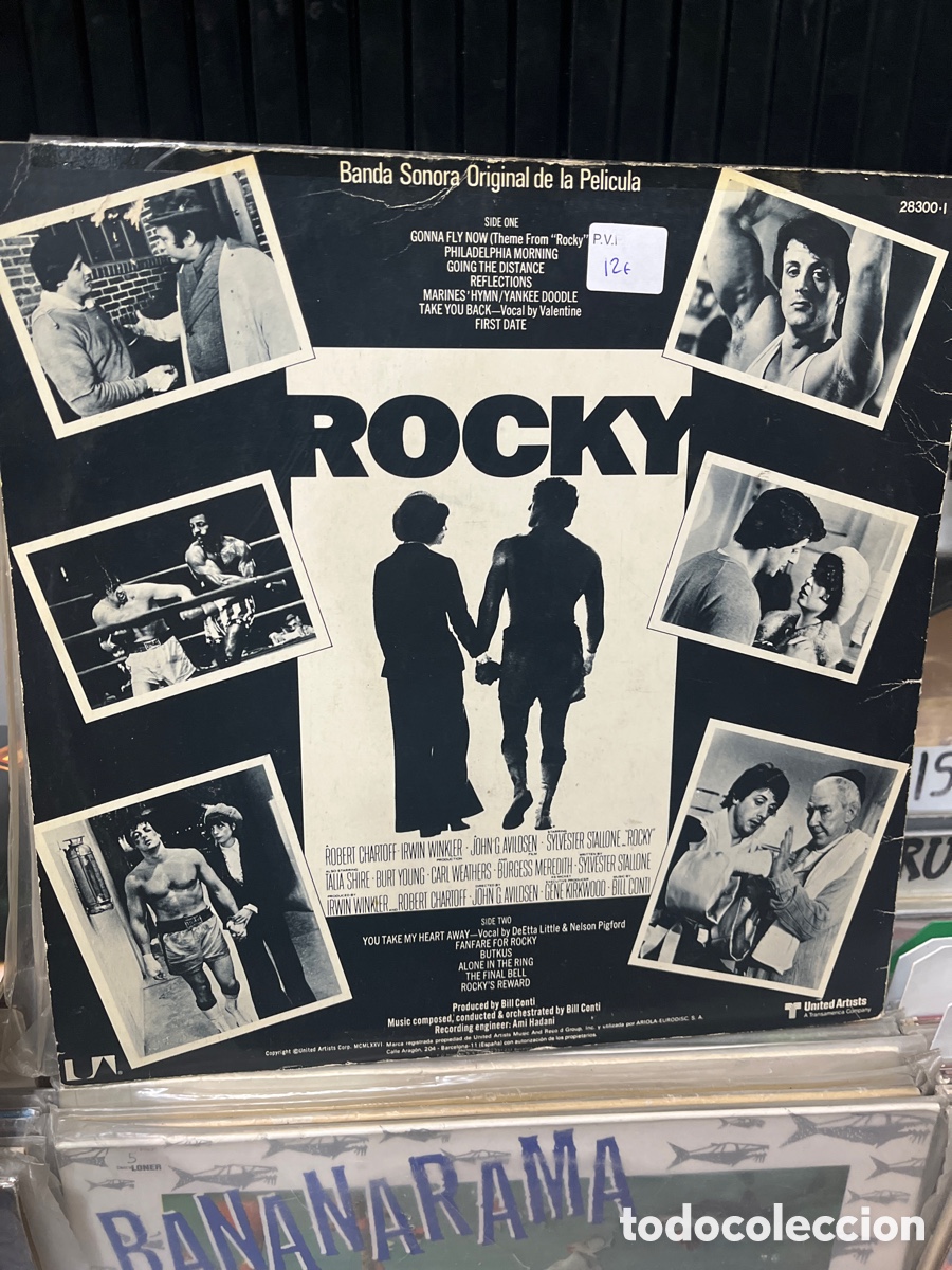 Discos de vinilo: rocky bill conti banda sonora - Foto 2