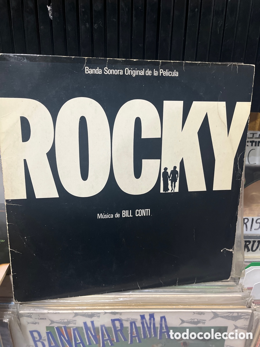 Discos de vinilo: rocky bill conti banda sonora - Foto 1