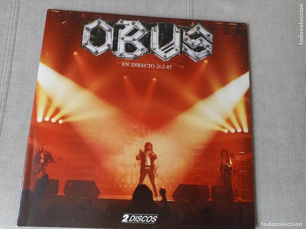 Discos de vinilo: obus en directo 21-02-87 - Foto 1