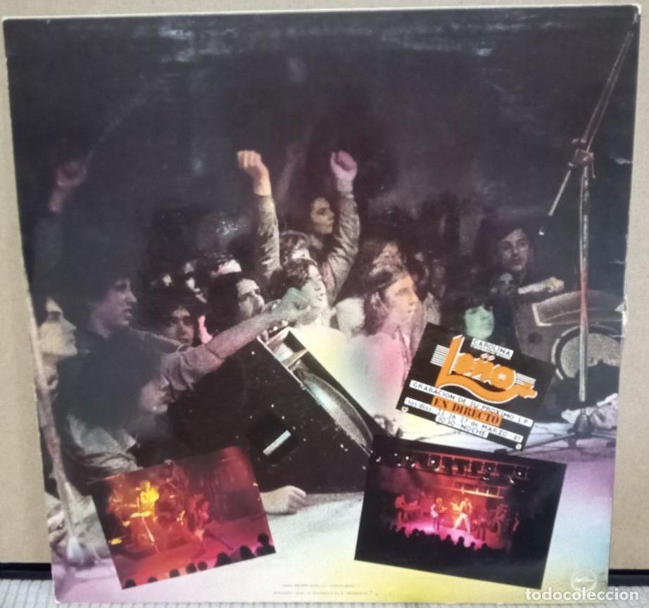 Discos de vinilo: LE&Ntilde;O EN DIRECTO - CHAPA DISCOS 1981 - HS 35049 - Foto 2