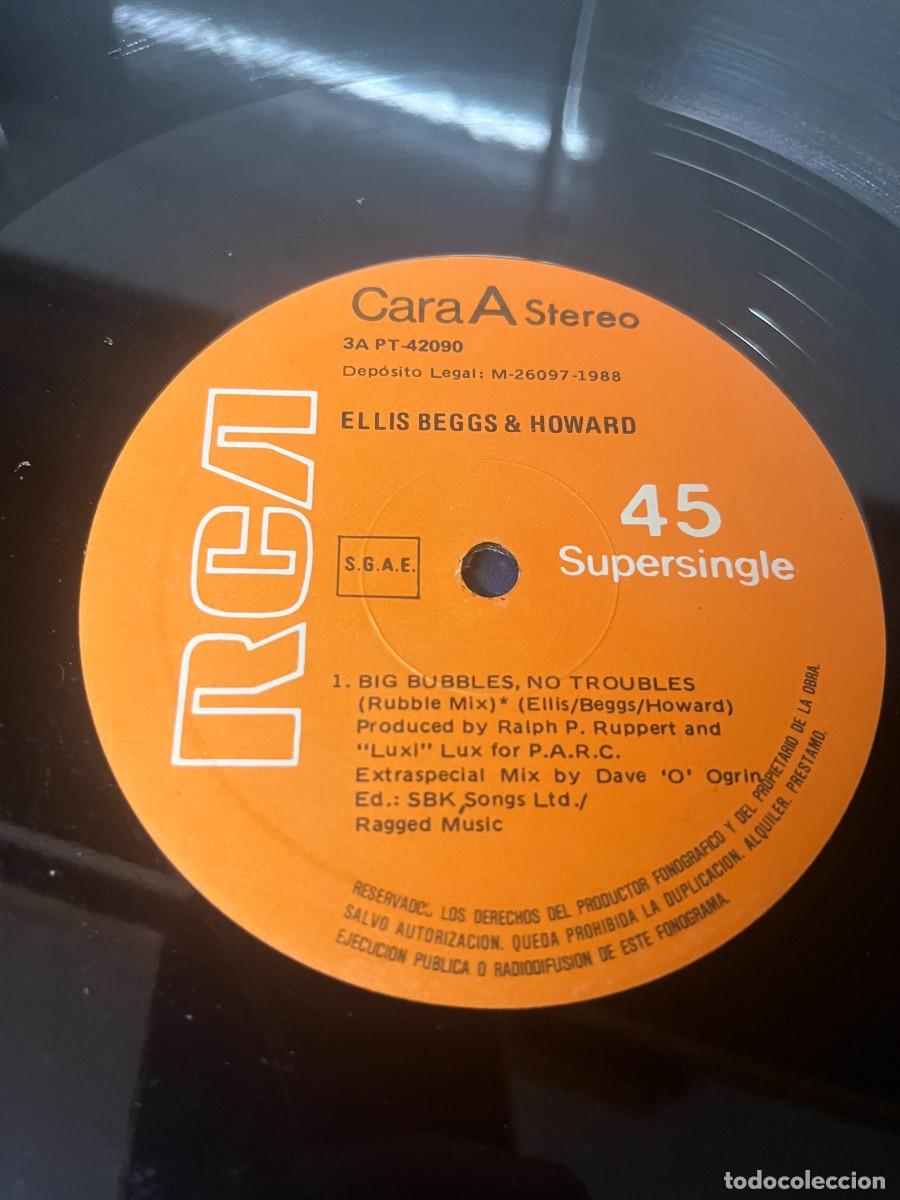 Discos de vinilo: Ellis, Beggs & Howard Big Bubbles, No Troubles - Foto 4
