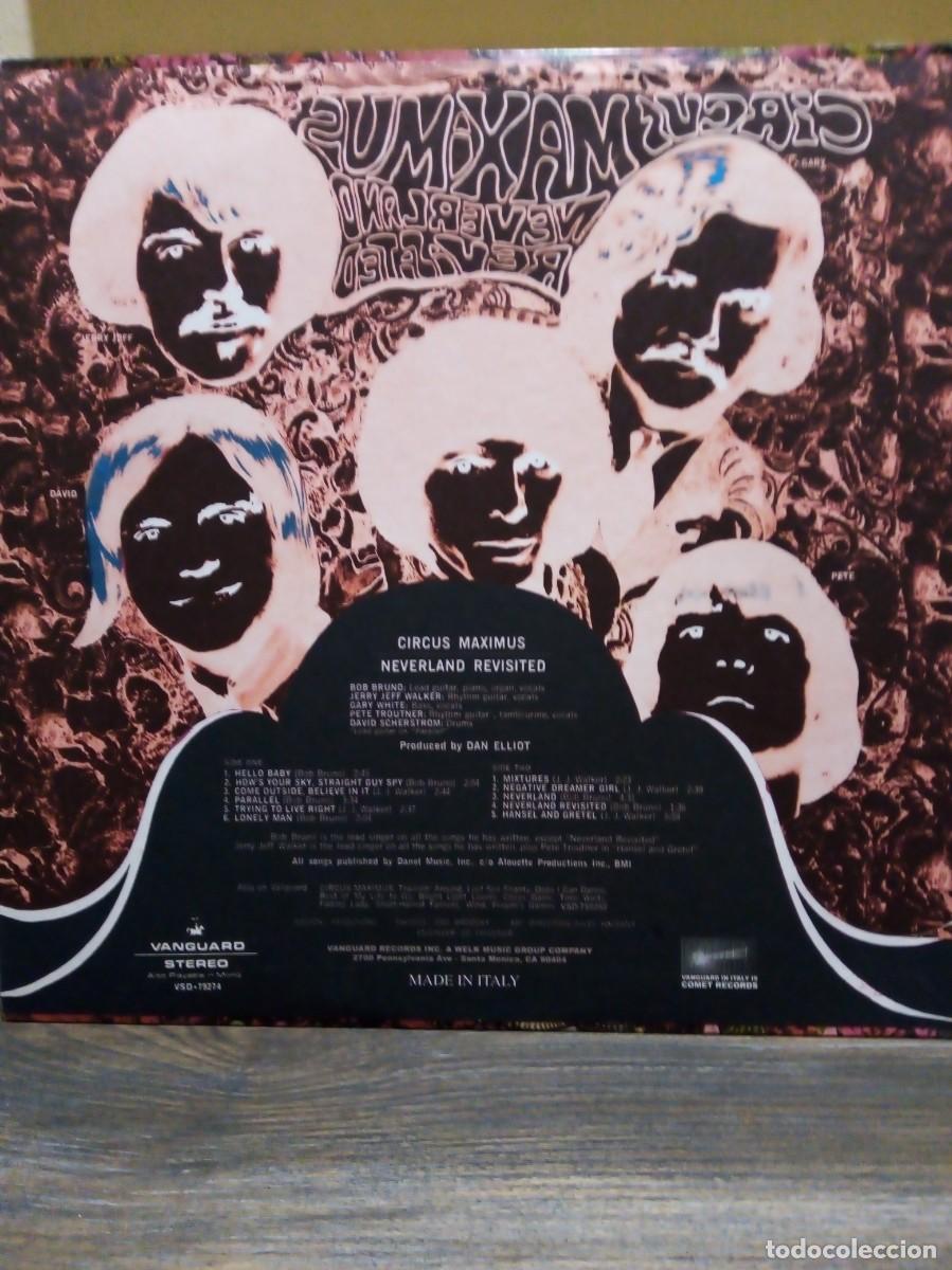 Discos de vinilo: Circus Maximus, Neverland Revisited VSD 79274. - Foto 2