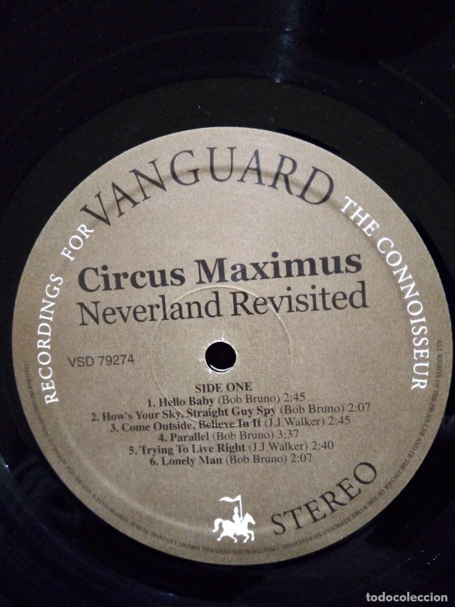 Discos de vinilo: Circus Maximus, Neverland Revisited VSD 79274. - Foto 3