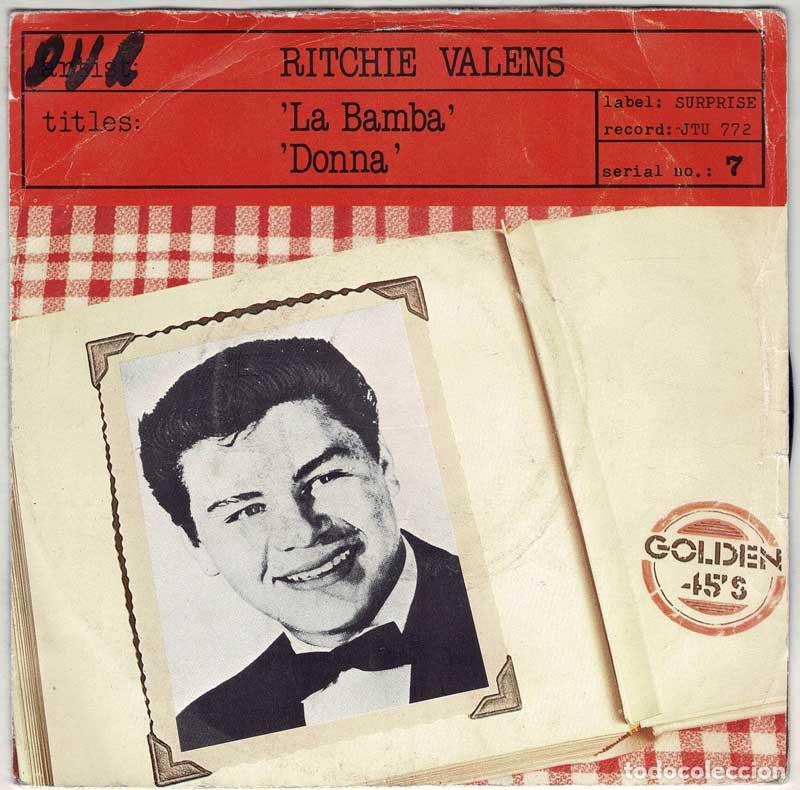 Discos de vinilo: Ritchie Valens - La Bamba / Donna. Single - Foto 1