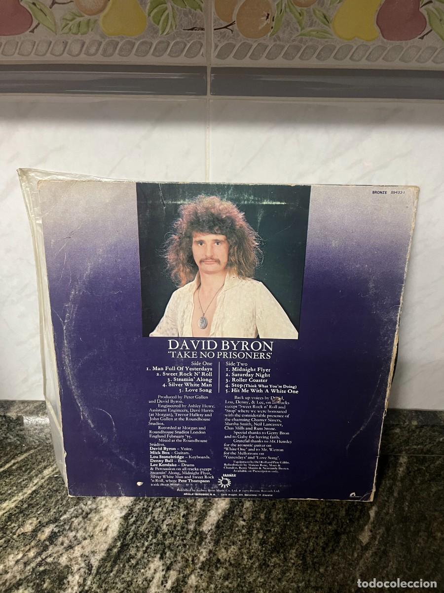 Discos de vinilo: David Byron Take No Prisoners - Foto 2