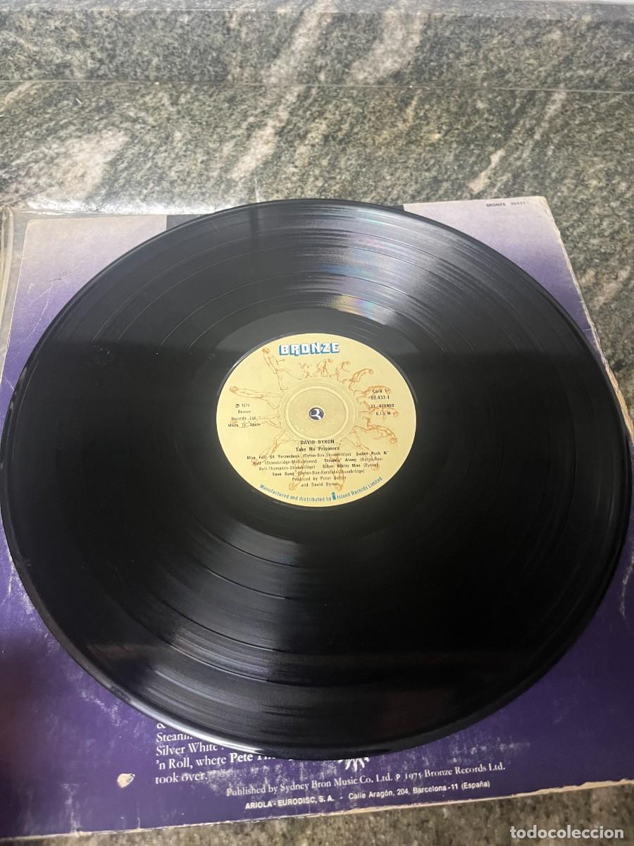 Discos de vinilo: David Byron Take No Prisoners - Foto 3