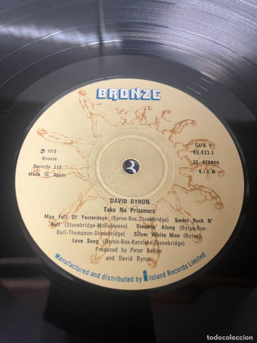 Discos de vinilo: David Byron Take No Prisoners - Foto 4
