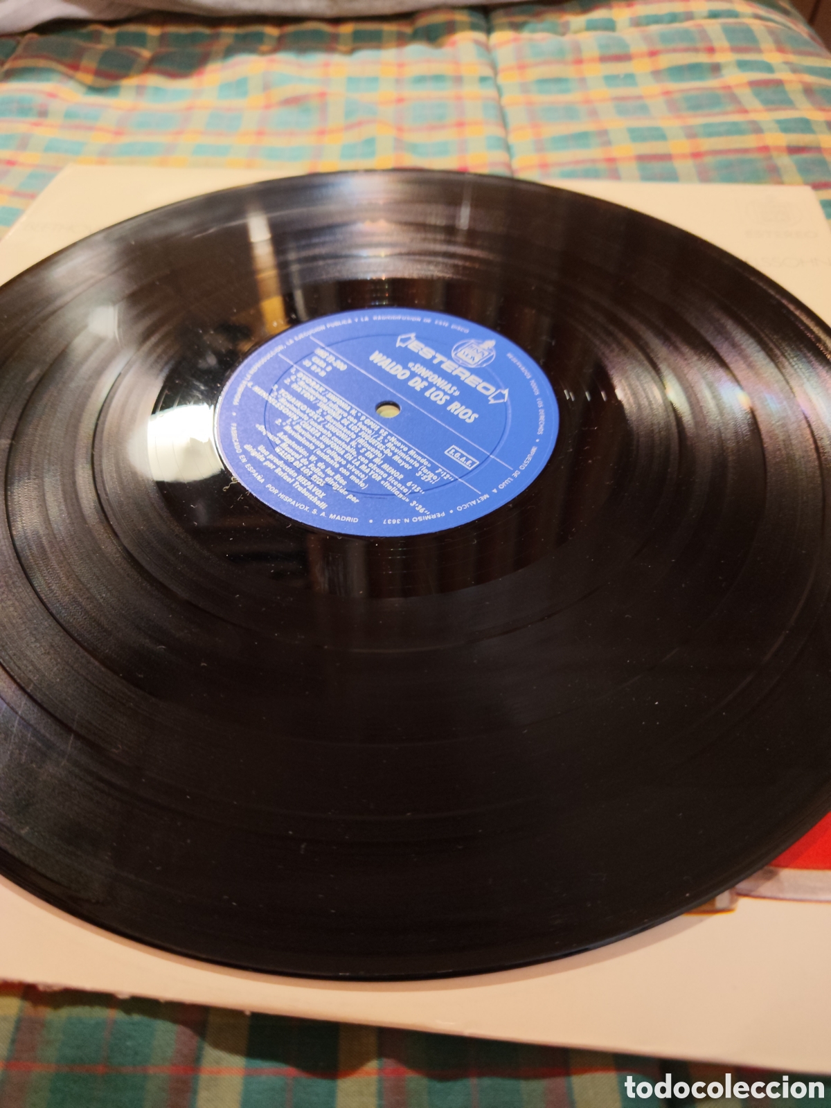 Discos de vinilo: Waldo de los r&iacute;os. Sinfonias - Foto 3