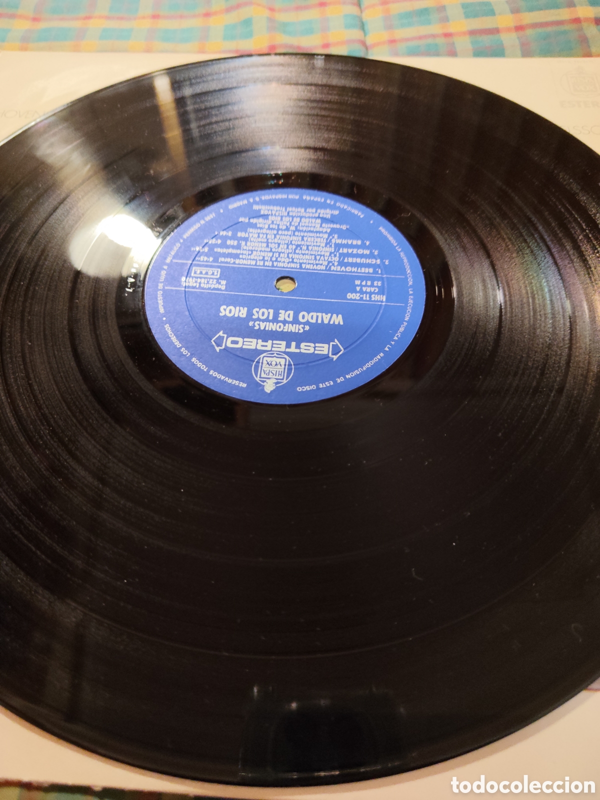Discos de vinilo: Waldo de los r&iacute;os. Sinfonias - Foto 4