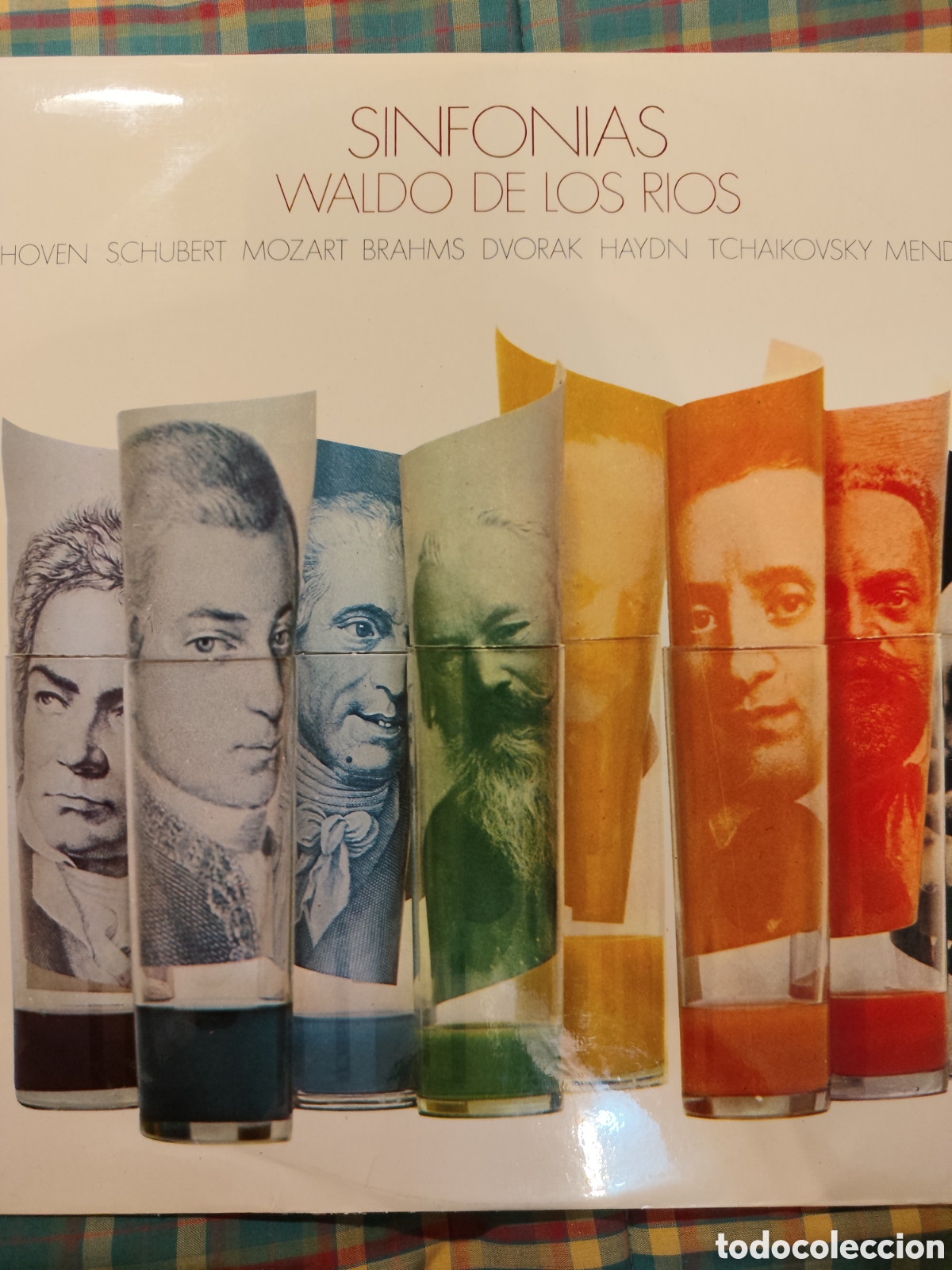Discos de vinilo: Waldo de los r&iacute;os. Sinfonias - Foto 1